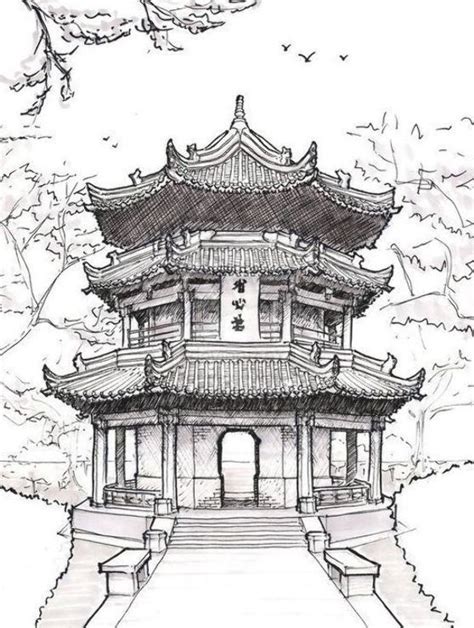 Architecture Drawing Sketchbooks, Art And Architecture, Ancient Chinese Architecture ...