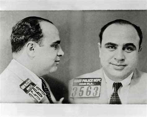 Al Capone Mug Shot 1931. Vintage Photo Reproduction Print. - Etsy