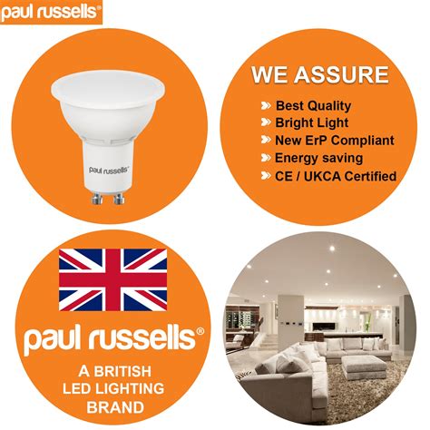 GU10 4W=35W LED Spot Light Bulbs Cool White – paul russells