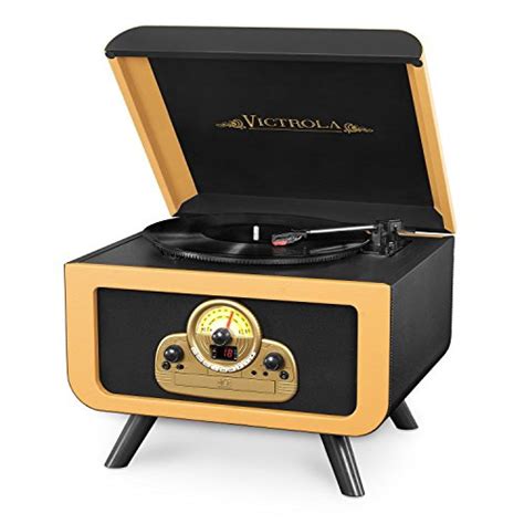 Victrola Tabletop Record Player with Bluetooth and CD