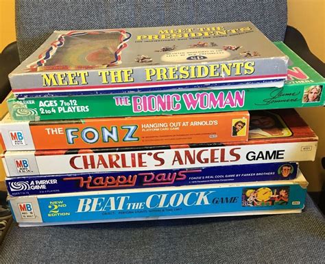 Vintage Board Games by Milton Bradley & Parker Brothers for adults & kids | Vintage board games ...
