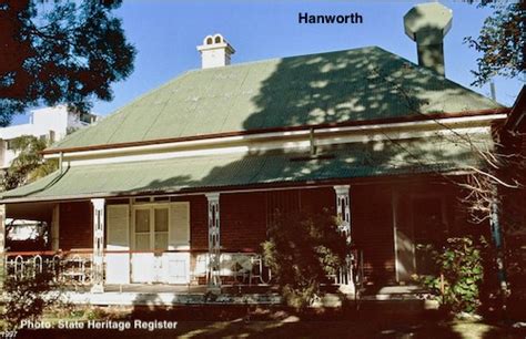 Hanworth heritage register | Kangaroo Point and Districts History Group