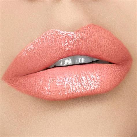 peach pink shiny lip gloss #Lipcolors | Lip colors, Pink lip gloss, Shiny lips