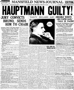 UNHISTORICAL — January 2, 1935: The Bruno Hauptmann trial...