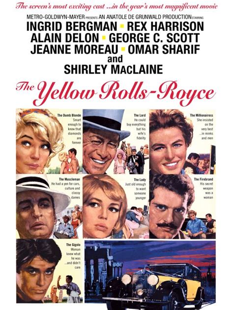 The Yellow Rolls-Royce (1964) - Anthony Asquith | Synopsis, Characteristics, Moods, Themes and ...