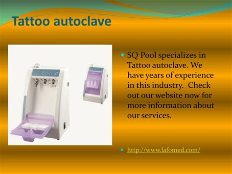 PPT - Tattoo autoclave PowerPoint Presentation, free download - ID:7441335