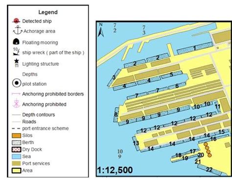 Legend and overview map of the original and full-size map | Download ...