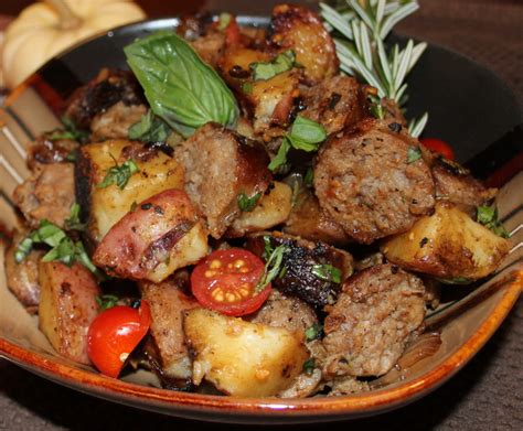 Quick, Easy Meal for Fall: Rustic Italian Sausage and Potatoes - My ...