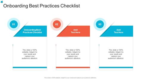 Onboarding Best Practices Checklist In Powerpoint And Google Slides Cpb