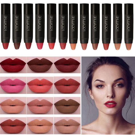 FOCALLURE Matte Lipstick Lips Makeup Cosmetics Waterproof Pintalabios ...