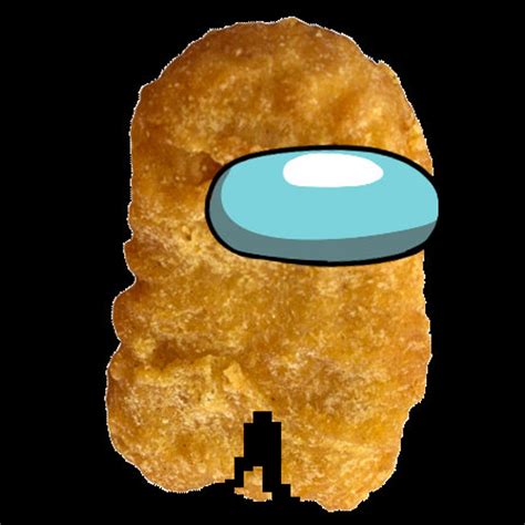 Chicken Nugget Amogus Among Us Themed Emote for | Etsy