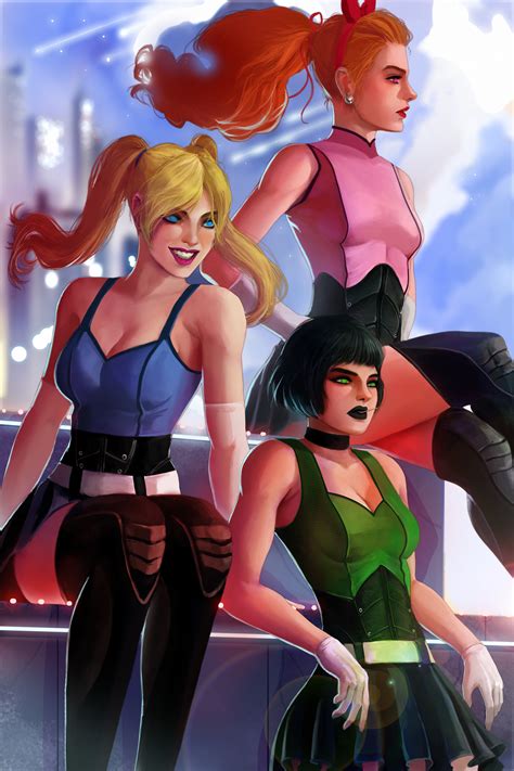 ArtStation - The Powerpuff Girls- All Grown Up