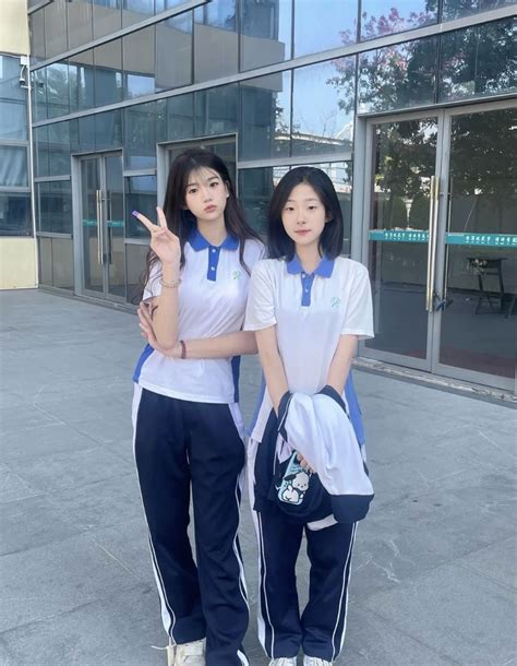 xiaohongshu chinese school uniform girl aesthetic cute highschool china ...