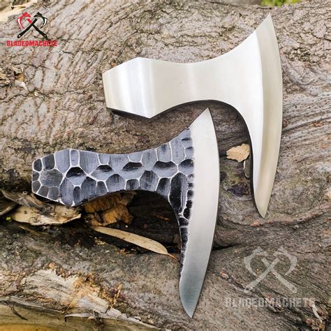 Viking Axe Head Forged Carbon Steel Hatchet Head Set of 2 - Etsy