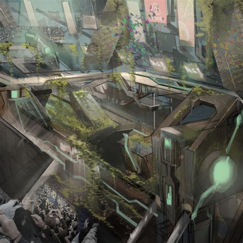 Dystopian Cities Concept art | Domestika