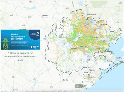 New CenterPoint map shows which Houston neighborhoods have power ...