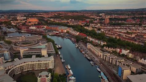 Bristol Docks on a June evening - YouTube