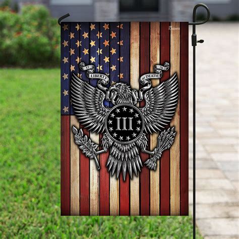 American Patriot 1776 Flag - Metal Pigeon