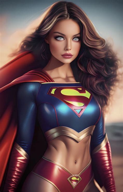 ArtStation - Sexy supergirl