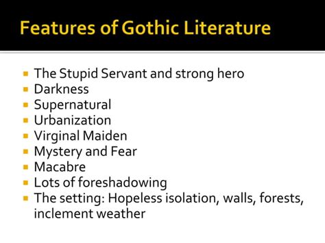 Southern gothic literature | PPT