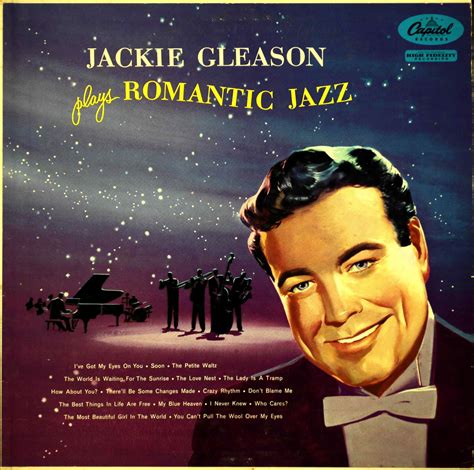 Cover of Lp "Romantic Jazz", with Orchestra conducted by Jackie Gleason (Capitol Records, 1955 ...