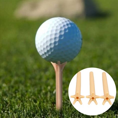 100Pcs/lot Wholesale Plastic Golf Ball Wood Tee Tees Professional ...