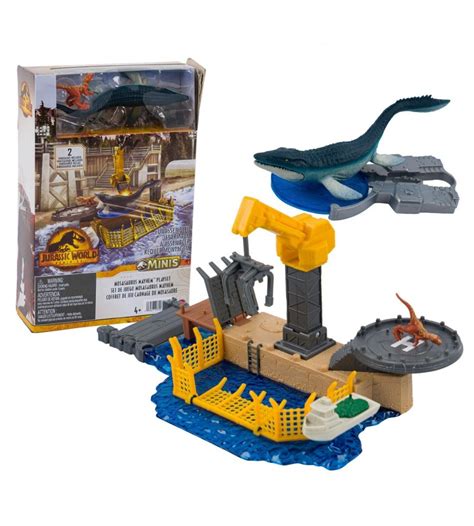 Jurassic World Dominion: Mosasaurus Mayhem Minis Playset - Visiontoys