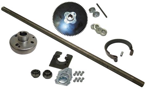 1" Live Go Kart Axle Kit | 566235 or 566105 | BMI Karts And Parts