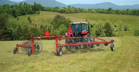 Massey Ferguson 3986 Bi-Fold Wheel Rake - Shantz Farm Equipment