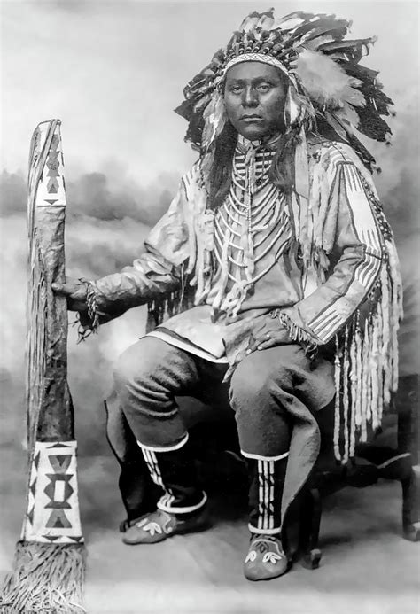 LONG TIME SLEEP - BLACKFEET TRIBE - MONTANA c. 1910 Digital Art by ...