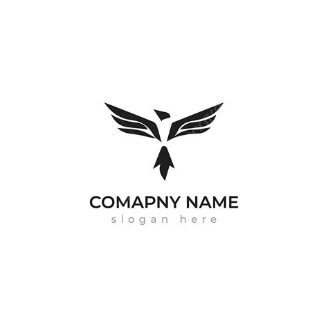 Unique Logo Vector Art PNG, Unique Crow Logo Template, Geometric ...