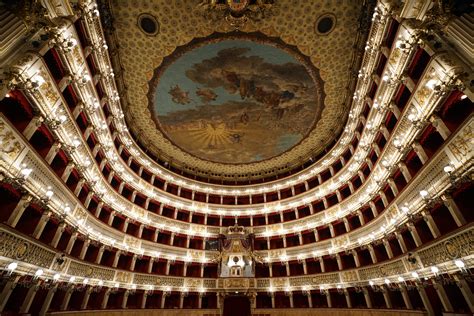 San Carlo Opera Theatre in Naples. The Theatre is the oldest opera house in continuous operation ...