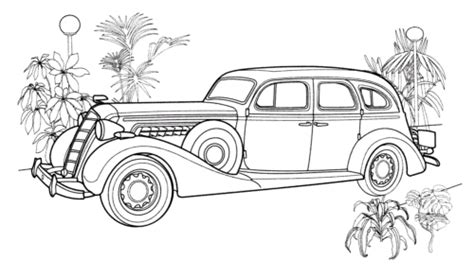 35 Free Car Coloring Pages Printable