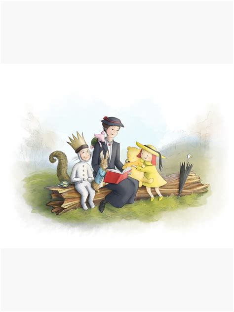 "Classic Storybook Characters" Art Print for Sale by pigknit | Redbubble