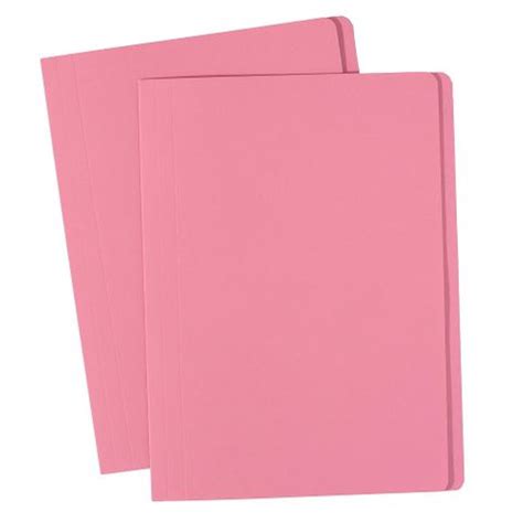 MANILLA Foolscap Folders Pink, Box100 available at Wines Office ...