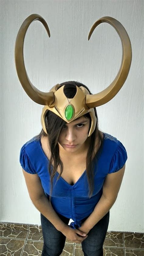 Meme ~ Props: Lady Loki Helmet