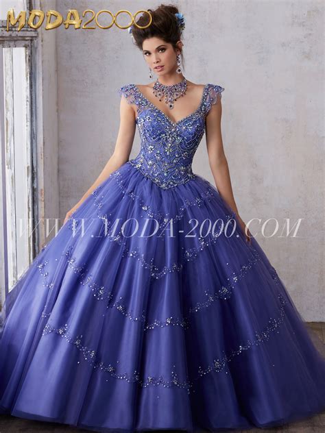 Bejeweled blueberry purple quinceanera dress | one tulle with details ...