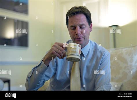 British Deputy Prime Minister Nick Clegg pictured at Cabinet Offices 70 ...