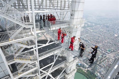 A walk on this bridge is not for the faint of heart