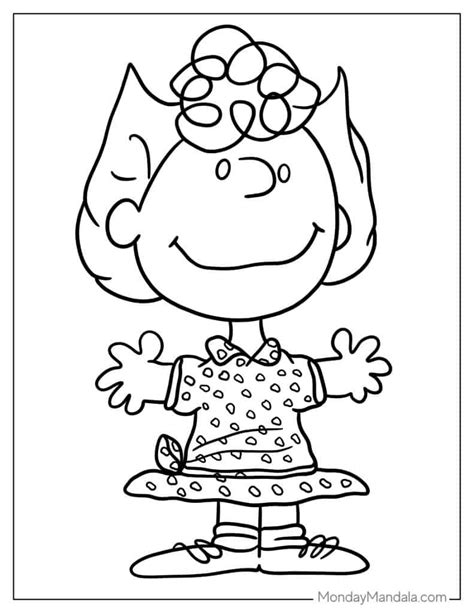 Peanuts Characters Coloring Pages