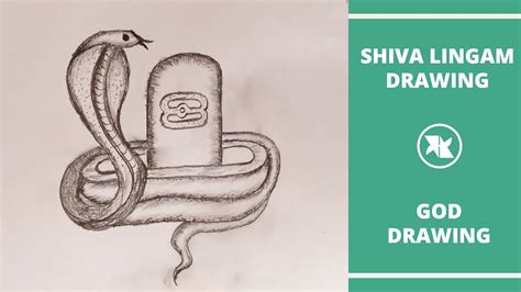 Modern Shiva Lingam Drawing - pic-tools