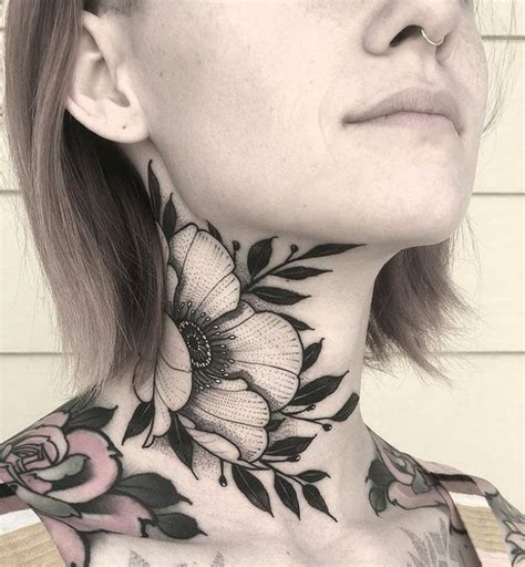 ️𝐏𝐢𝐧𝐭𝐞𝐫𝐞𝐬𝐭: 𝐜𝐚𝐦𝐢𝐝𝐚𝐥𝐛𝐨 | Neck tattoos women, Girl neck tattoos, Throat tattoo