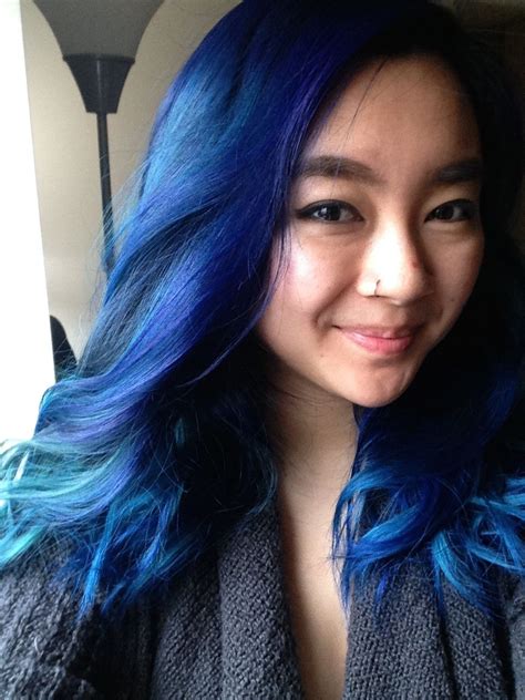 splat blue envy hair dye | Dyed hair, Hair, Color