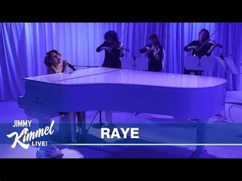 RAYE – Ice Cream Man (On Jimmy Kelly Live) : r/Raye