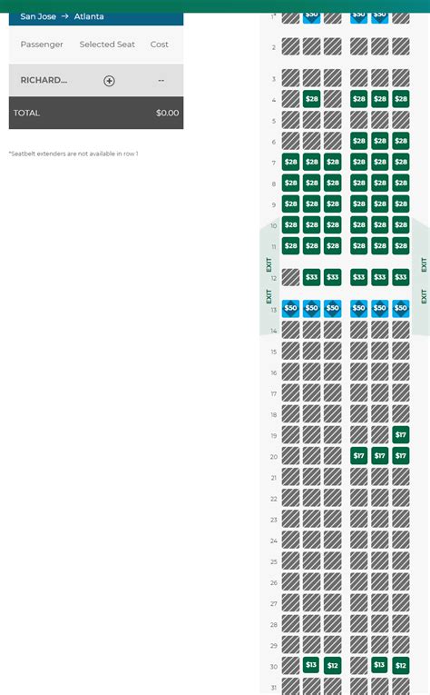 Frontier Airlines F9 Seating Chart – Two Birds Home