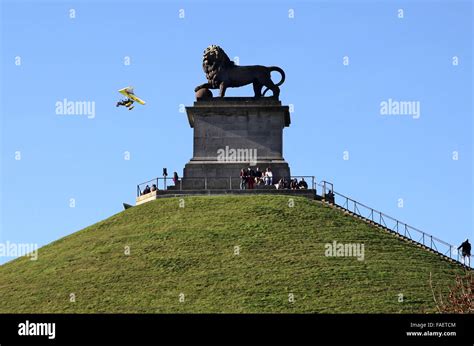 Lions mound waterloo belgium ultralight hi-res stock photography and images - Alamy