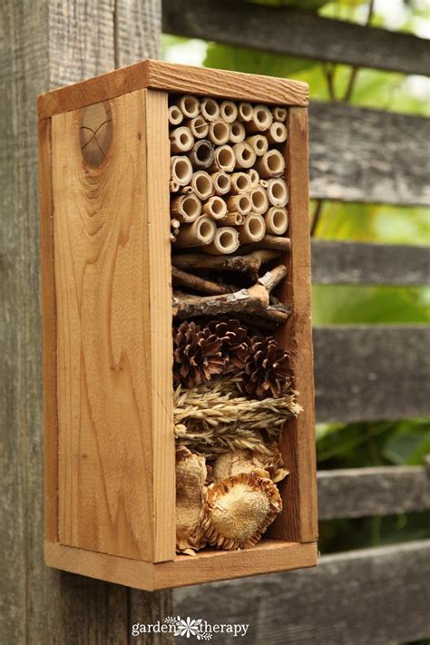 Build a Bug Hotel - Garden Therapy | Bug hotel, Bug hotel diy, Insect hotel