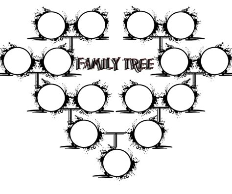 14+ Simple Family Tree Coloring Page