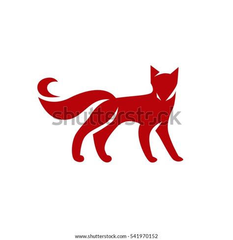 Red Fox Logo Stock Vector (Royalty Free) 541970152 | Shutterstock