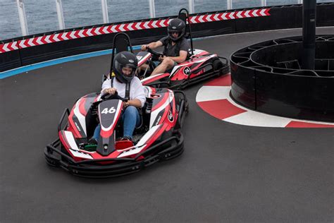 Go-Kart Racetrack on Norwegian Bliss Cruise Ship - Cruise Critic